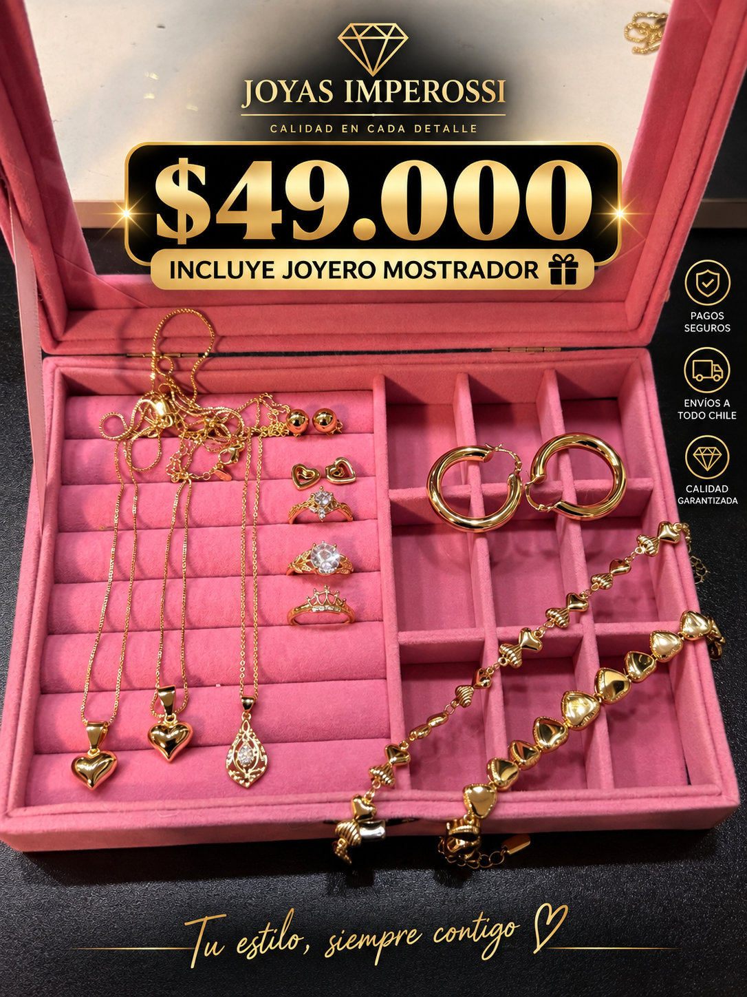 PACK MUJER + JOYERO