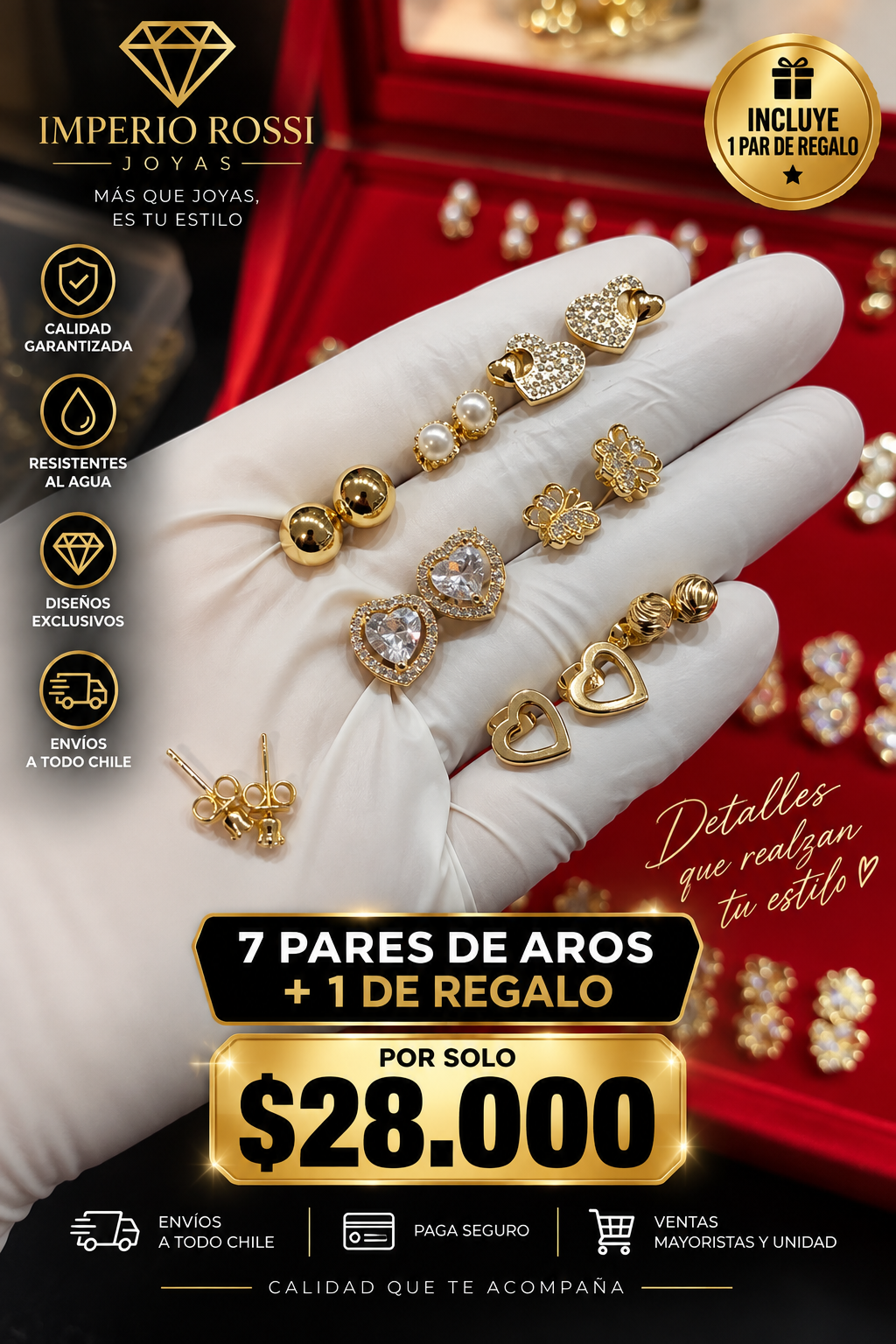 PACK AROS PEGADOS