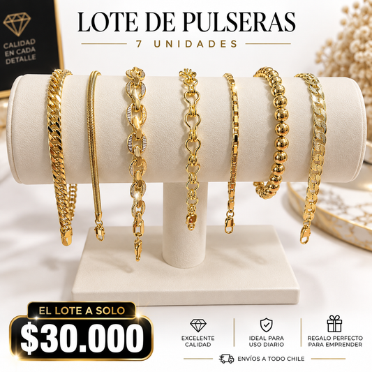 PACK PULSERAS + MOSTRADOR
