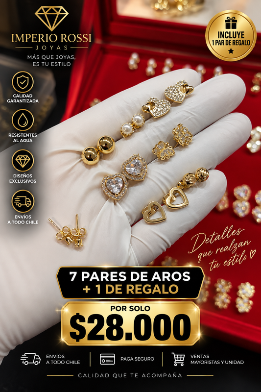 PACK AROS PEGADOS