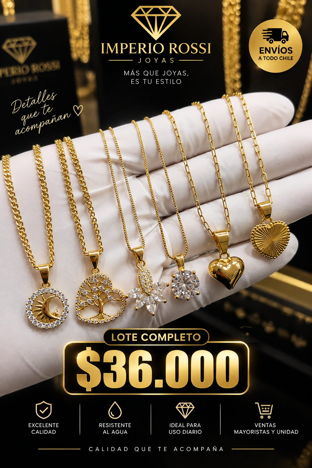 PACK MUJER CADENAS