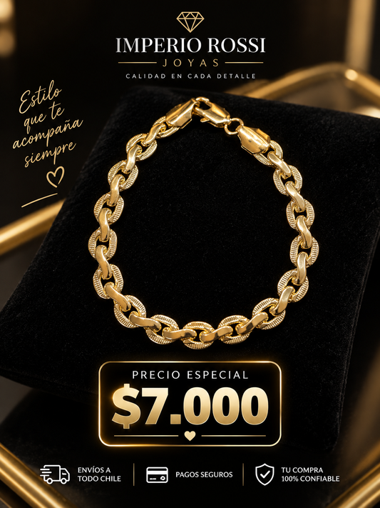 PULSERA LIMADA EXCLUSIVA