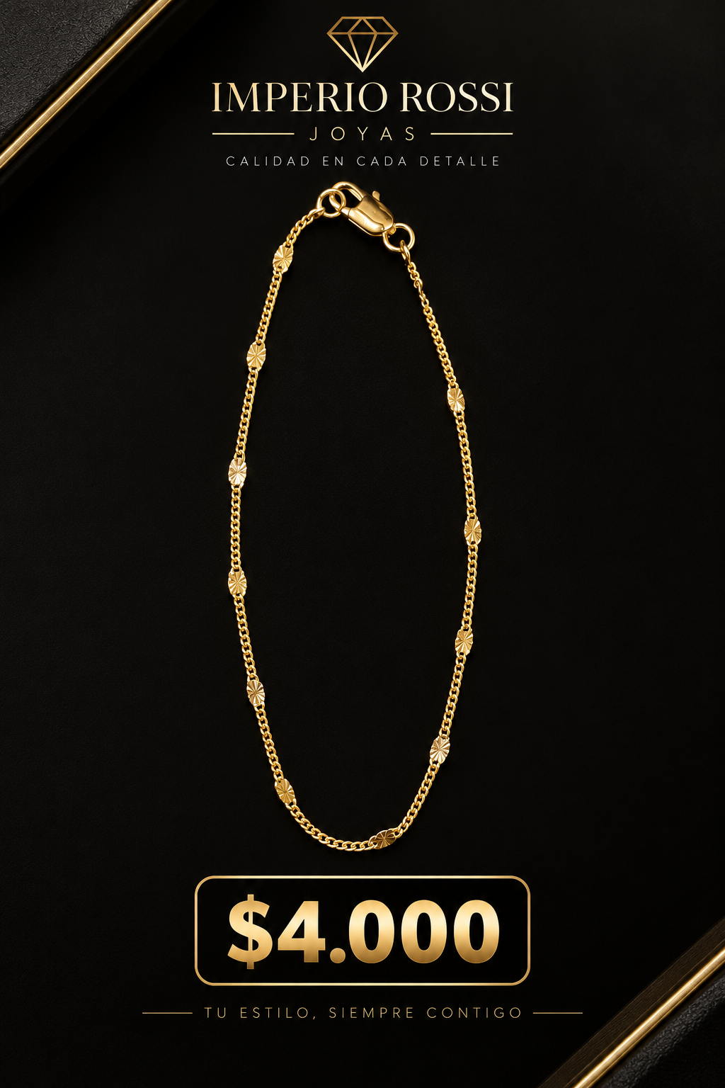 PULSERA GRUMMET FINA