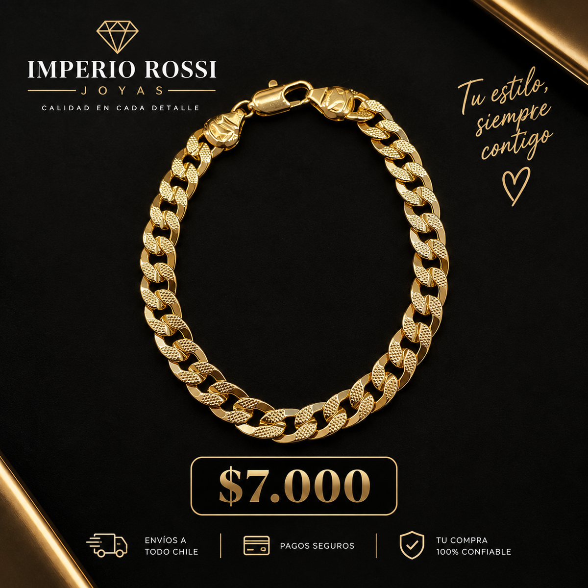 PULSERA GRUMMET TEXTURA